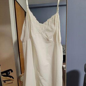 Vintage White Slip Dress